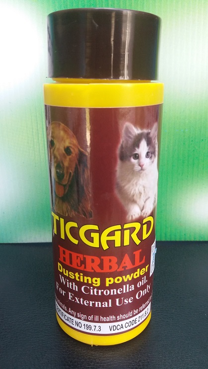 All - TICGARD Herbal Powder for Ticks & Fleas 100ml