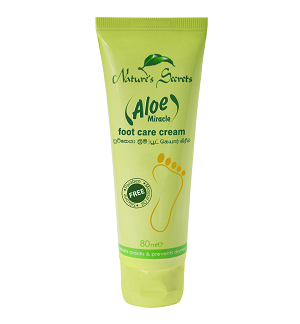 LEG FEET AND BODY CARE - NATURE SECRETS Foot Care Cream Aloe 50ml