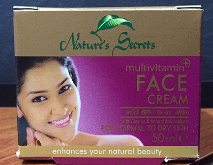 WHITENING CREAM and FACE CREAM ,NIGHT CREAM - NATURE SECRETS Multivitamin Face Cream- 50ml