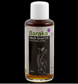 HAIR OIL AND HAIR CREAM TONIC CASTER OIL  - BARAKA -BLACK SEED OIL 30ML