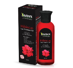 HAIR OIL AND HAIR CREAM TONIC CASTER OIL  -  4REVER  Hair Treatment Oil Hibiscus 100ml
