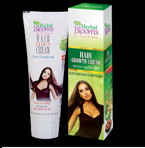HAIR OIL AND HAIR CREAM TONIC CASTER OIL  - HERBAL BLOOMS Hair Growth Cream Women 75G 