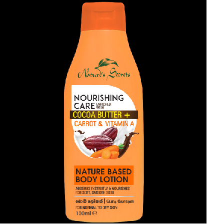 BODY LOTION - NATURE SECRETS Body Lotion- Carrot - 200ml