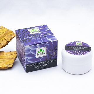 WHITENING CREAM and FACE CREAM ,NIGHT CREAM - HERBLINE Day Cream Venivel And Wild Turmeric 50g 