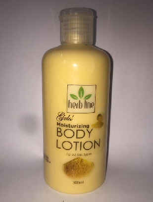 BODY LOTION - HERBLINE Body Lotion Gold Moisturzing 300ml