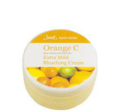 BODY LOTION - JANET BLEACHING CREAM ORANGE C 225ML