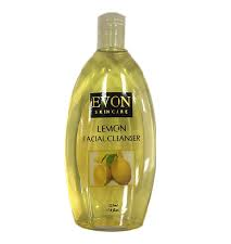CLEANSER , TONER, PACK  & SCRUB Mask  - EVON CLEANSER LEMON 225ML