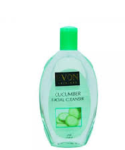 CLEANSER , TONER, PACK  & SCRUB Mask  - EVON CLEANSER CUCUMBER 225ML