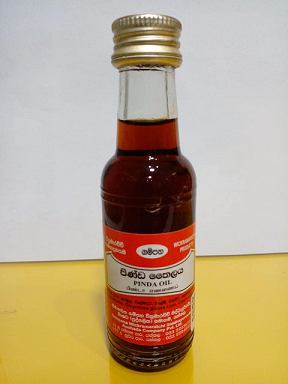 AYURWEDIC PRODUCT  - GAMPAHA WICKRAMARATCHI AYURVEDIC OIL PINDA 60ML