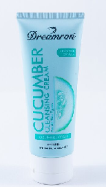 CLEANSER , TONER, PACK  & SCRUB Mask  - DREAMRON CLEANSING CREAM CUCUMBER  180ML