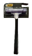 TOOTHBRUSH AND OTHER ITEMS - BIC RASER METAL