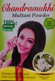 CLEANSER , TONER, PACK  & SCRUB Mask  - MULTANI CHANDRAMUKHI FACE PACK JASMINE 100G