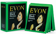 HAIR COLOR SHAMPOO AND BLACK HENNA - EVON BLACK HENNA 8G