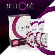 HAIR COLOR SHAMPOO AND BLACK HENNA - BELLOSE HAIR STRAIGHTER SALON DOUBLE PACK 