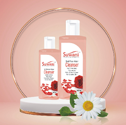 FACE WASH / FACIAL WASH - SUWANI GOLD ROSE CLEANSER 100ML