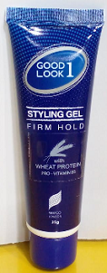 HAIR OIL AND HAIR CREAM TONIC CASTER OIL  - GOOD LOOK WHEAT PROTEIN GEL TUBE 25G