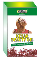 FACE WASH / FACIAL WASH - KRIMIRAJA KESAR BEAUTY OIL 10ML