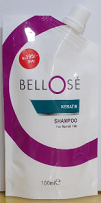 SHAMPOO  - BELLOSE SHAMPOO KERATIN 100ML POUCH