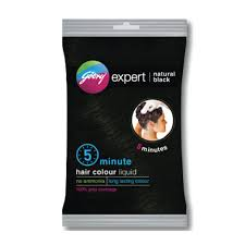 HAIR COLOR SHAMPOO AND BLACK HENNA - GODREJ HAIR COLOUR 5 MINUTE SHAMPOO 21ML 