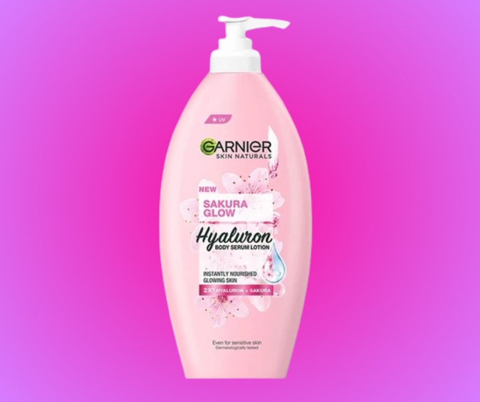 BODY LOTION - GARNIER BODY SERUM LOTION  SAKURA GLOW 400ML
