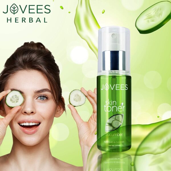 CLEANSER , TONER, PACK  & SCRUB Mask  - JOVEES SKIN TONER CUCUMBER 100ML