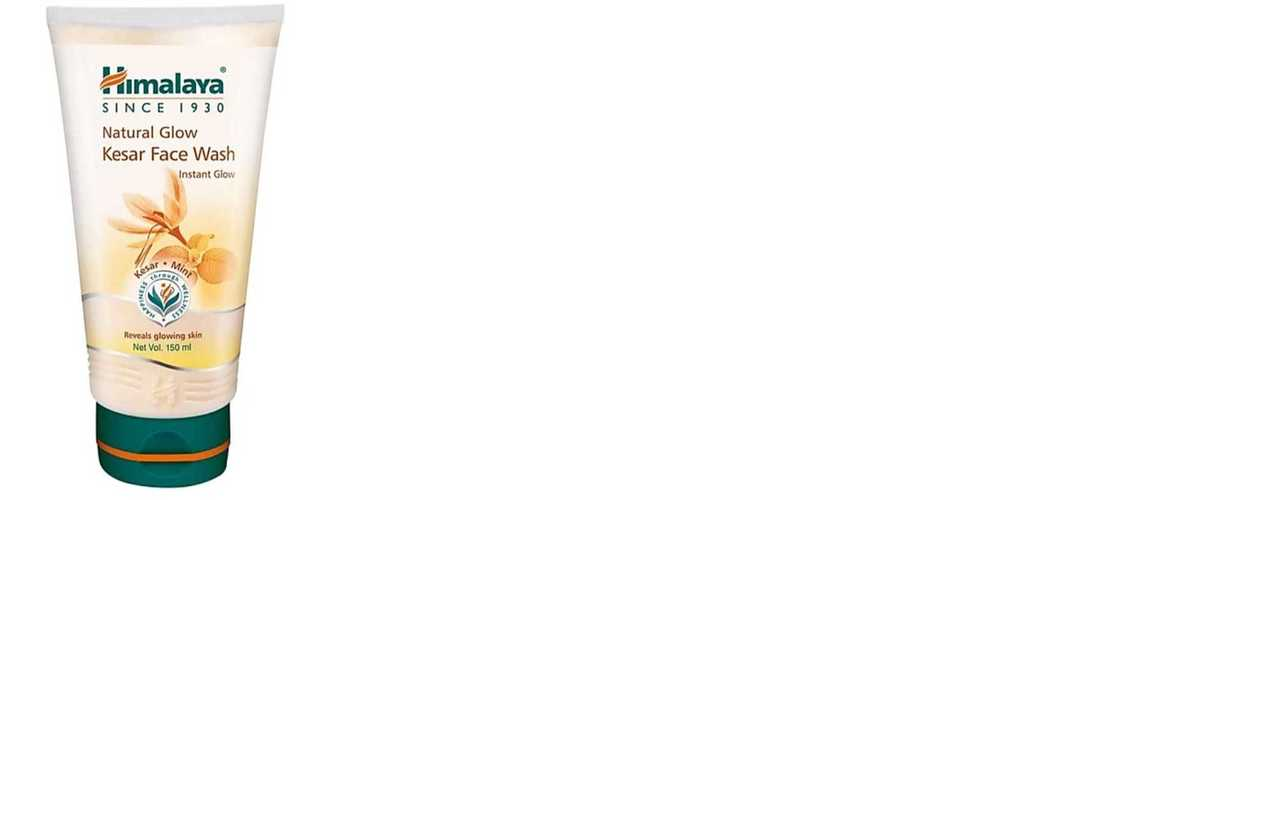 All - HIMALAYA FACE WASH NATURAL GLOW KESAR 50ML