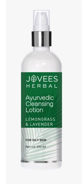 CLEANSER , TONER, PACK  & SCRUB Mask  - JOVEES CLEANSING LOTION AYURVEDIC 100ML