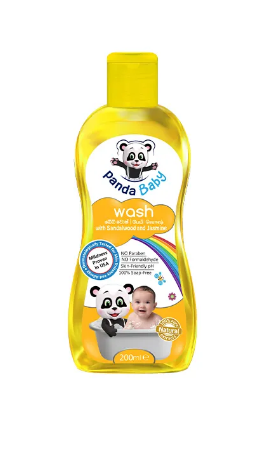 BABY CARE - BABY CREAM - NATURE SECRETS Panda Baby Wash Sandlwood 40ML