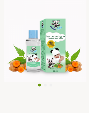 BABY CARE - BABY CREAM - NATURE SECRETS Panda Baby Cologne Neem Trumeric 100ML