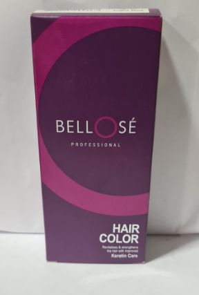 HAIR OIL AND HAIR CREAM TONIC CASTER OIL  - BELLOSE HAIR COLOR 7.75 MEDIUM CHOCOLATE BLONDE 30ML