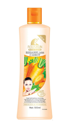 All - ROUSHUN HAND BODY LOTION CARROT 500ML