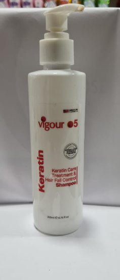 SHAMPOO  - DERMA PRO VIGOUR 05 SHAMPOO KERATIN CARE HAIR FALL 200ML