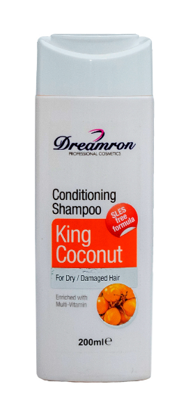 SHAMPOO  - DREAMRON CONDITIONING SHAMPOO KING COCONUT 200ML