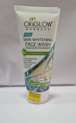 FACE WASH / FACIAL WASH - OXYGLOW FACE WASH SKIN WHITENING 100ML