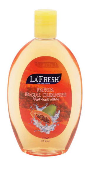 CLEANSER , TONER, PACK  & SCRUB Mask  - LAFRESH CLEANSER PAPAYA 225ML