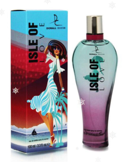 PERFUMES & COLOGNES, BODY SPRAY - DORALL PERFUME ISLE OF LOVE  100ML