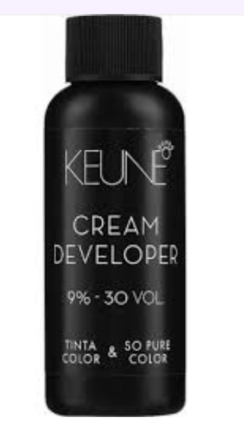 HAIR OIL AND HAIR CREAM TONIC CASTER OIL  - KEUNE DEVELOPER 9% 60ML