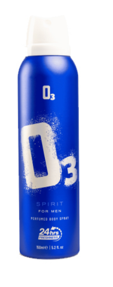 All - O 3 BODY SPRAY SPIRIT FOR MEN 150ML