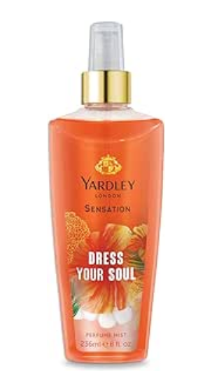 PERFUMES & COLOGNES, BODY SPRAY - YARDLEY PERFUME DRESS YOUR SOUL 236ML